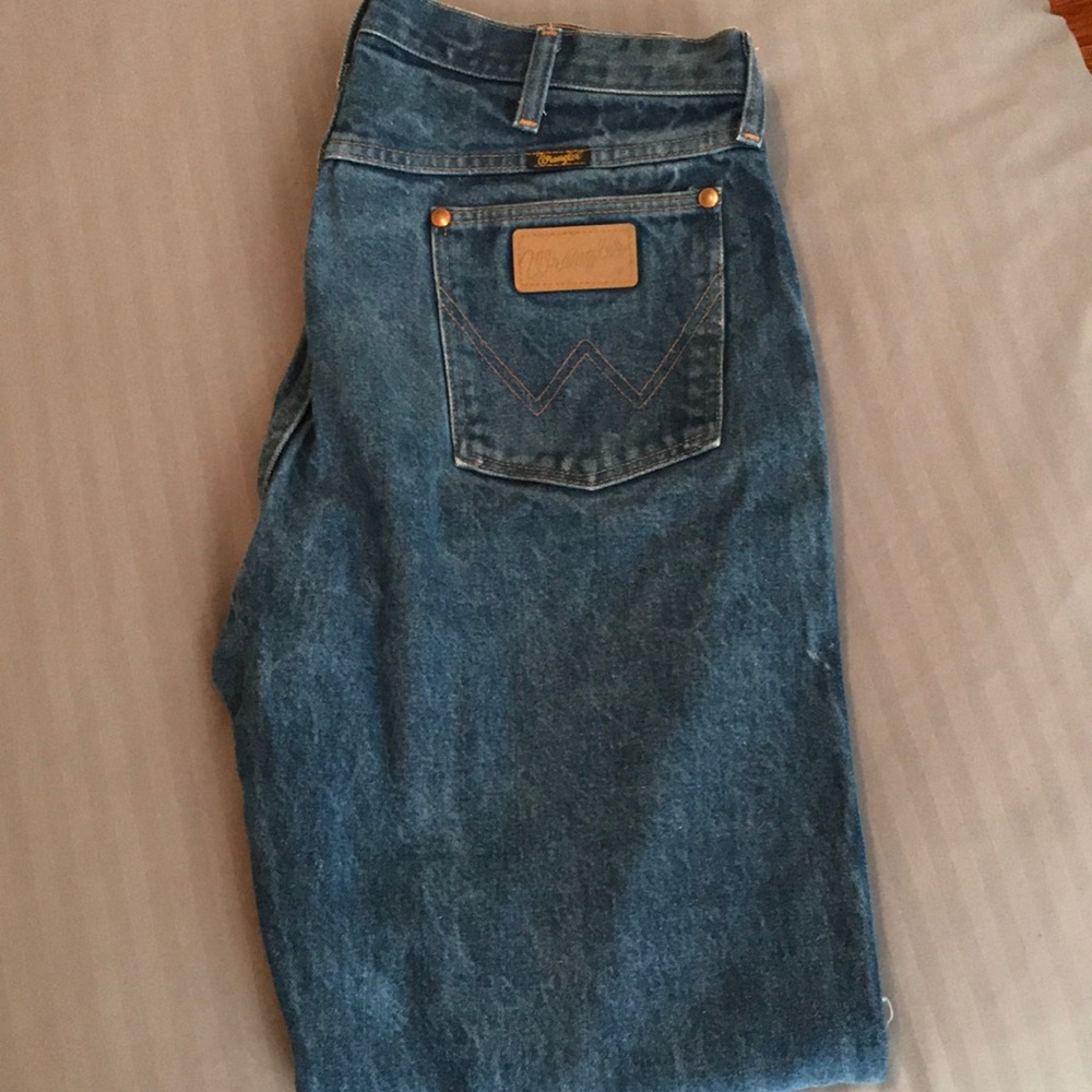 Vintage Wrangler Denim Blue Jeans 36x30